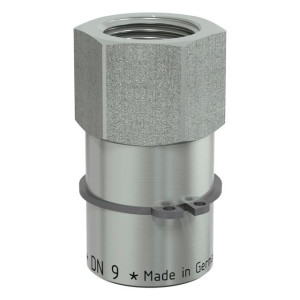 Series MKL DN 9 - Couplings with female thread (including retaining ring)