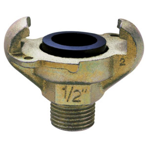 Claw male thread couplings