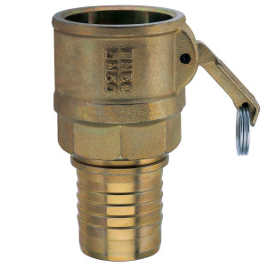 Nut part with hose barb (full bore)