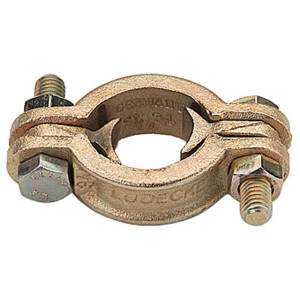 Hose clamps DIN 20039 A made of malleable cast iron, two-piece with loose tongues