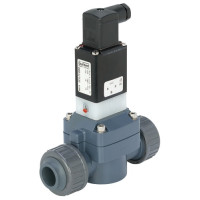 Type 0142 - Diaphragm valve, 2/2-way, servo-assisted...