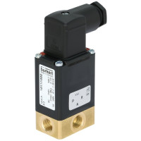 Type 0330 - Direct-acting 2/2 or 3/2-way pivoted armature valve (312182)