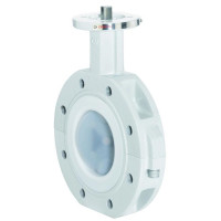 Gemue 490 Edessa Butterfly valve with bare shaft (88735977)