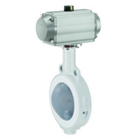 Gemue 491 Edessa Pneumatically operated butterfly valve (88421895)