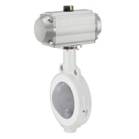 Gemue 491 Edessa Pneumatically operated butterfly valve...