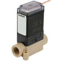 Type 0127 - 2/2 or 3/2-way rocker solenoid valve with...