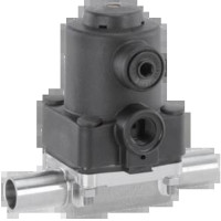 Gemue 615 Pneumatically operated diaphragm valve (88689197)