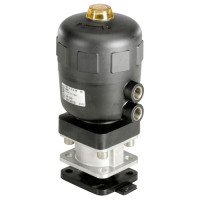 Type 2031 - 2/2-way diaphragm valve with pneumatic...