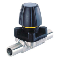 Type 3233 - 2/2-way diaphragm valve with manually...