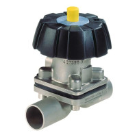 Type 3233 - 2/2-way diaphragm valve with manually...