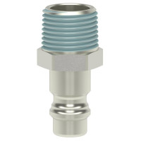 Luedecke ESI1A 38 NA - Series ESI1A DN 7.4 - Plug with conical external thread (coated thread)