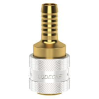 Lüdecke ESK 13 T - Serie ESK DN 7, 5 - Racores con Portamangueras