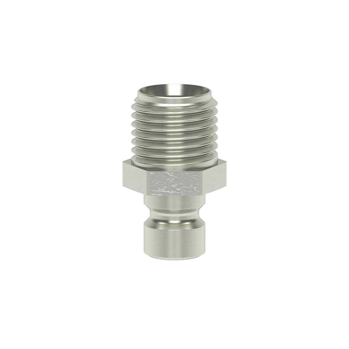 Produktbild von Lüdecke WaterProfi Stecknippel G 3/4 Zoll Außengewinde – Messing Vernickelt, DN 9, WPN 34 NA, Für Wasserschlauch