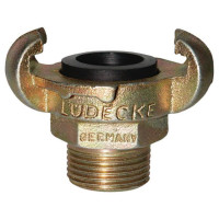 Luedecke KAG 34 NPT - Accouplements filetés mâles à griffes