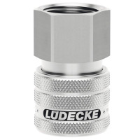 Luedecke ESER 38 IO - Série ESE DN 7.2 - Raccords avec fileté femelle cylindrique