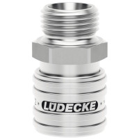 Luedecke ESEG 38 AO - Series ESE DN 7.2 - Couplings with...