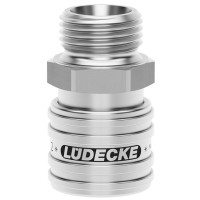 Luedecke ESEG 38 AAB - Série ESE DN 7.2 - Raccords...