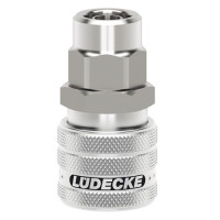 Luedecke ESER 812 TQO - Série ESE DN 7.2 - Raccords à compression pour tuyaux flexibles