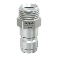 Luedecke ESHGE 34 NA - Series ESHGTE DN 13 - Plug with...