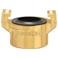 Lüdecke GKI 12 - Acoplamientos roscados hembra WaterProfi con anillo de sellado de roscas