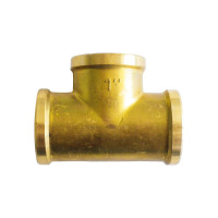 EWO T-piece (brass) with female thread, 3× G 3/4...