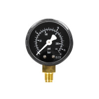 EWO pressure gauge Ø 50, Vertical connection,...