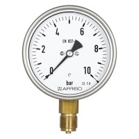 EWO Industriemanometer Ø100, G 1/2, 0 – 10...