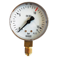 EWO pressure gauge for cylinder gases Ø 63,...