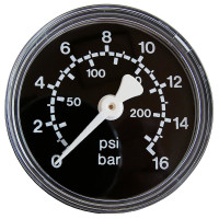 EWO pressure gauge Ø 50, Followed by horizont.,...