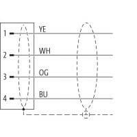 CAM12.D4-11233075 Cable with open-ended wires (11233075)