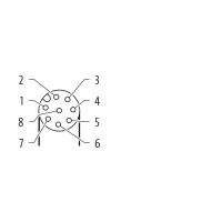 CAM12.A8-11232705 Cable with open-ended wires (11232705)