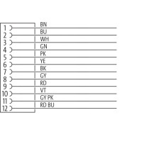 CAM12.A12-11232652 Cable with open-ended wires (11232652)