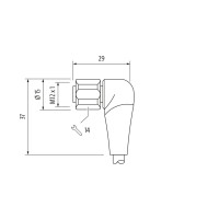 CAM12.A5-11233039 Cable with open-ended wires (11233039)