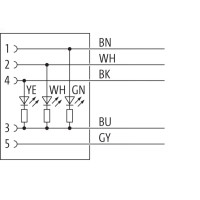 CAM12.A5-11233039 Cable with open-ended wires (11233039)