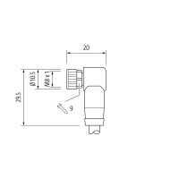 CAM8.A8-11249569 Cable with open-ended wires (11249569)