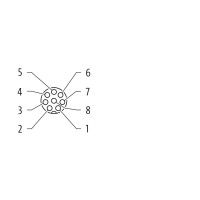 CAM8.A8-11232587 Cable with open-ended wires (11232587)