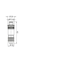 CAM12.A8-11249509 Field-wireable connector (11249509)