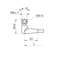 ESW 31AY1000 Cable with open-ended wires (11166443)