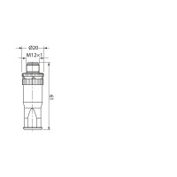 CAM12.A5-11249500 Field-wireable connector (11249500)