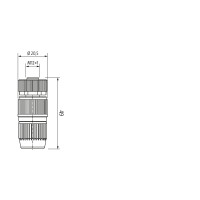 CAM12.A5-11249479 Field-wireable connector (11249479)