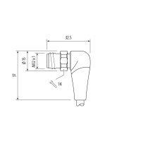 CAM12.A5-11233024 Cable with open-ended wires (11233024)