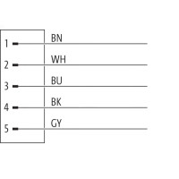 CAM12.A5-11233024 Cable with open-ended wires (11233024)