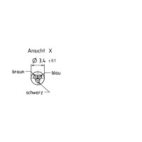 ESW 05SH0500 Cable with open-ended wires (11188529)