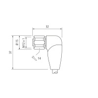 CAM12.A8-11232726 Cable with open-ended wires (11232726)