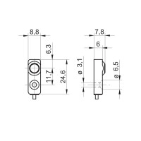 IF08.D03L-Q25.GP1I.7VCU Détecteurs de distance inductifs (11214892)