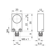 IWFM 20I9503/S35 Détecteurs de distance inductifs (10123625)