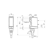 O500.DP-GM1J.72CU Distance sensors (11199082)