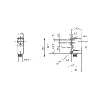 U300.TA0-ZZZX.72N Ultrasonic through beam sensors (11219514)