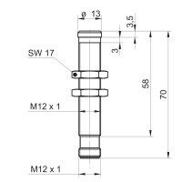 UNAR 12U9914/S14H Détecteurs de mesure de distances (11141423)