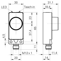 UNDK 30U6104/S14 Ultrasonic distance measuring sensors (10150851)